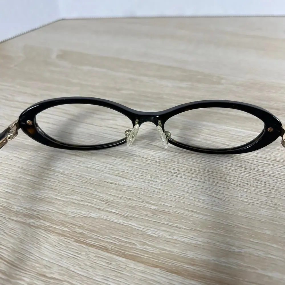 Gucci GG2929 EJZ Eyeglasses Oval Dark Brown Frames Only 52-15-130 Italy